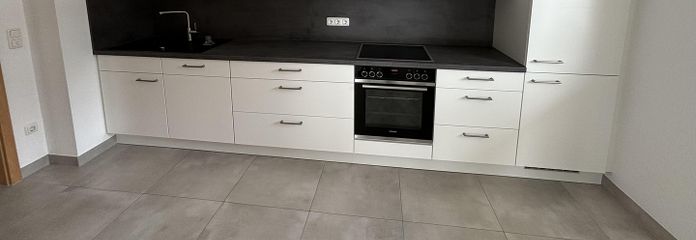 Ankastre mutfaklı ve balkonlu 3 odalı daire – Küche