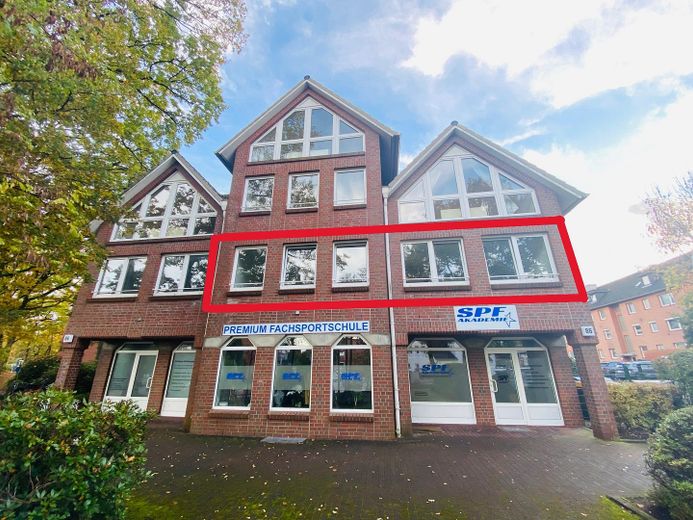 Modern kantoor in Quickborn rechtstreeks van de eigenaar – Straßenansicht