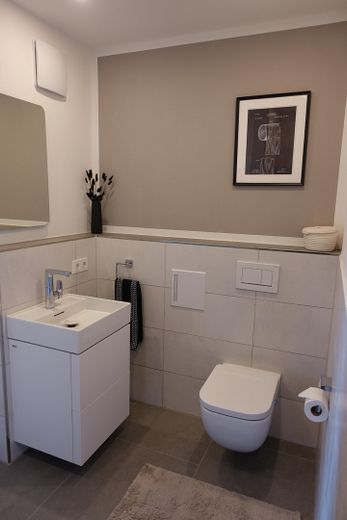 Gäste-WC mit Dusche EG