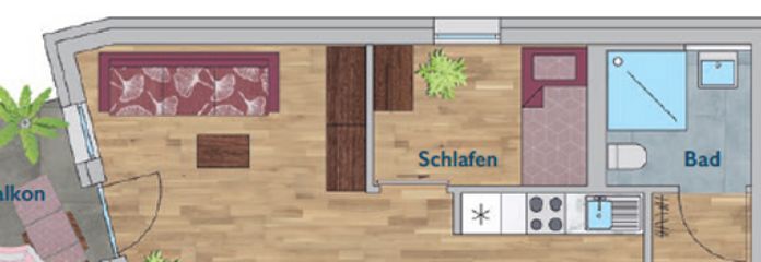 Ihr neues modernes Zuhause im Erstbezug! Fußbodenheizung, Balkon, EBK, Lift!