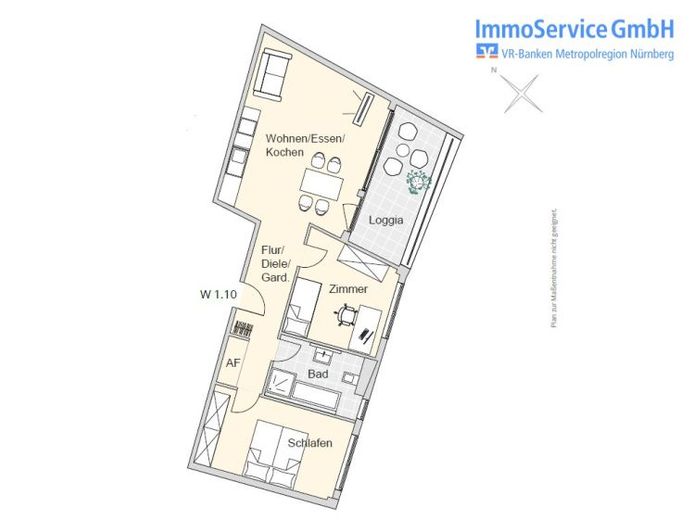 Ansprechende Wohnanlage im Nürnberg Nord: 60 stilvolle Neubau-ETW und 10 Büroeinheiten in Stadtlage! – Foto 1