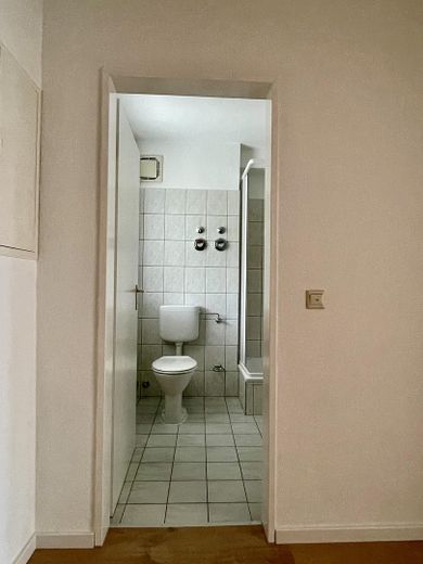 Blick ins Badezimmer