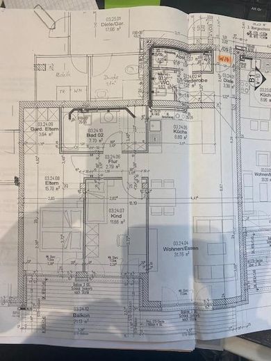 Jasne, przestronne, nowoczesne mieszkanie 3-pokojowe w centrum Würzbrg – Foto 15