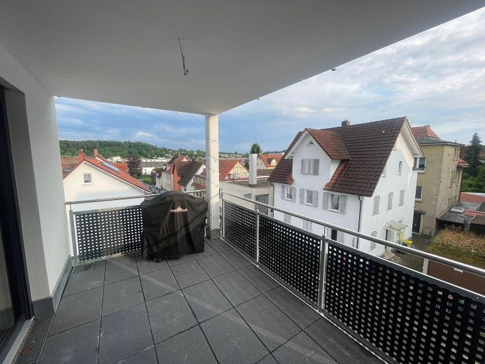 Sicht vom Balkon