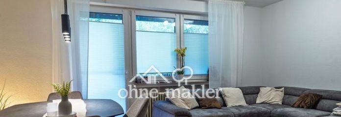 Einziehen und wohlfühlen: komplett sanierte 3-Zimmer-Wohnung mit Balkon und Garage