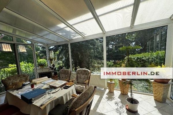 IMMOBERLIN.DE - Affascinante bungalow con fantastico giardino a ovest e garage