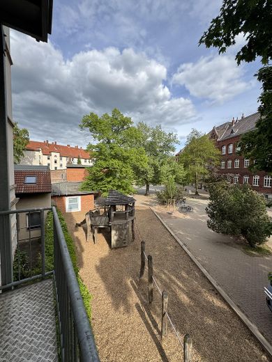 Aussicht vom Balkon