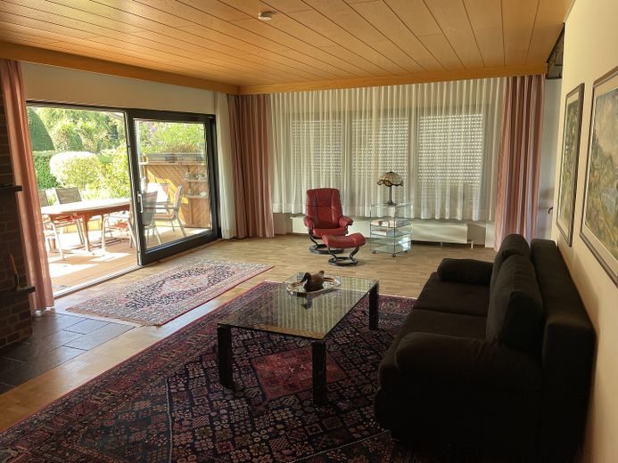 Wohnzimmer, Terrassentür