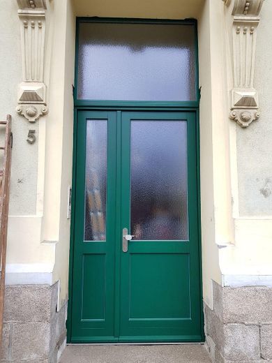 Voll vermietetes, attraktives,MFH mit 5 WE´s in Zentrumsnähe von Reichenbach – Haustüre-Detail