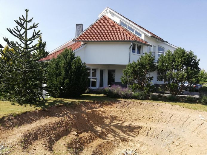 Schwimmteichaushub