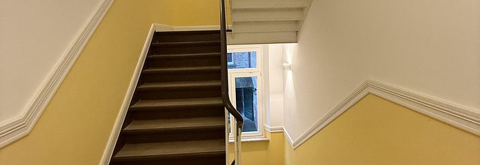 Blick ins Treppenhaus 