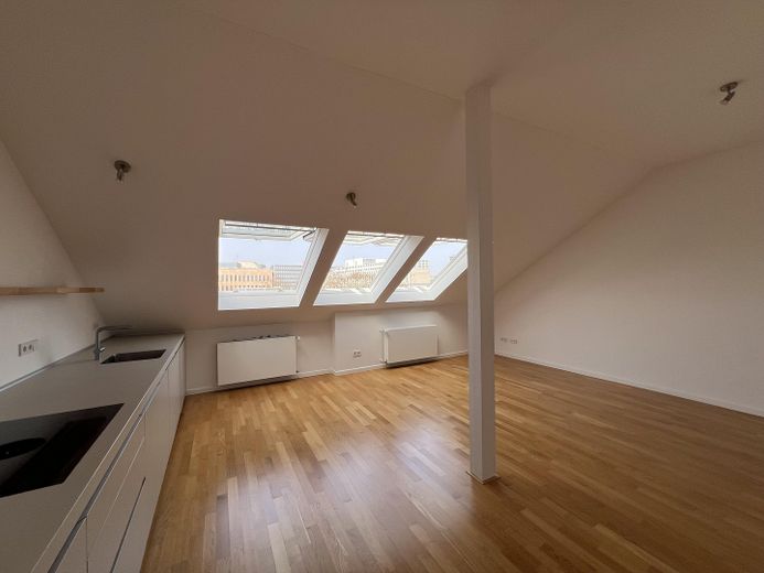 Blick ins Wohnzimmer