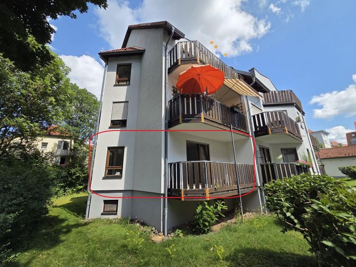 Frisch sanierte 2,5-Raum-Wohnung in ruhiger Lage – Süd-West-Balkon