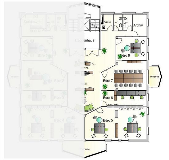 Büro- oder Praxisräume in Top Lage! – Grundriss