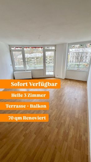 Helle 3-Zimmer-Wohnung mit Terrasse und Balkon auf 70 m²“ – Foto 2