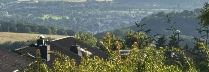 Blick übers Rheintal