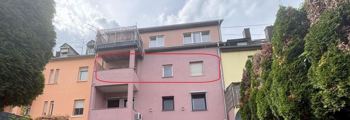 Atractivo piso en propiedad de 3 habitaciones, 80 m², con balcón, 7.800€ p.a. – Gartenseite