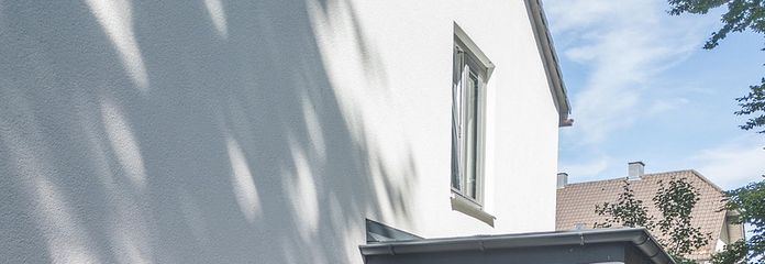 seitlicher Eingangsbereich