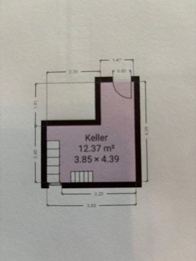 Wohnraumberechnung Keller