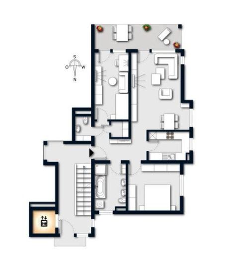 Sielmingen'de 3,5 odalı daire – Fotoğraf 7