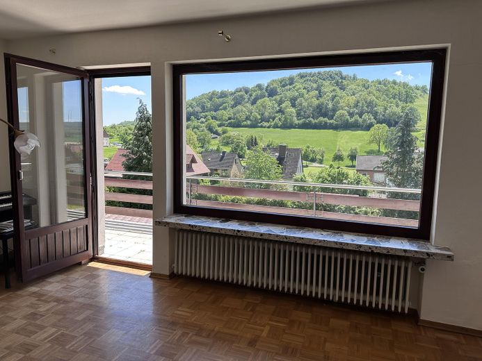Ausblick aus dem Wohnzimmer