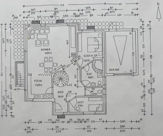 Grundrisse Erdgeschoss