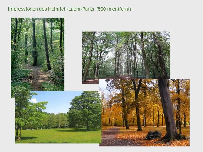 Zamieszkaj w swojej zielonej oazie – idealnej dla rodzin z dziećmi! – H.-Laehr-Park (500m)