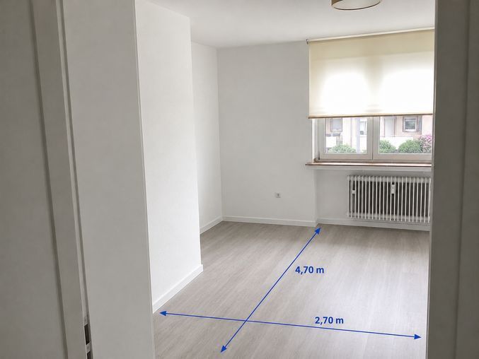 Renovated 3-room apartment with lots of daylight – Schlafzimmer 2