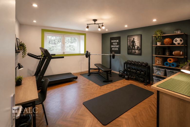Familien- und Mehrgenerationenhaus mit großem Garten und viel Potenzial – Fitnessraum