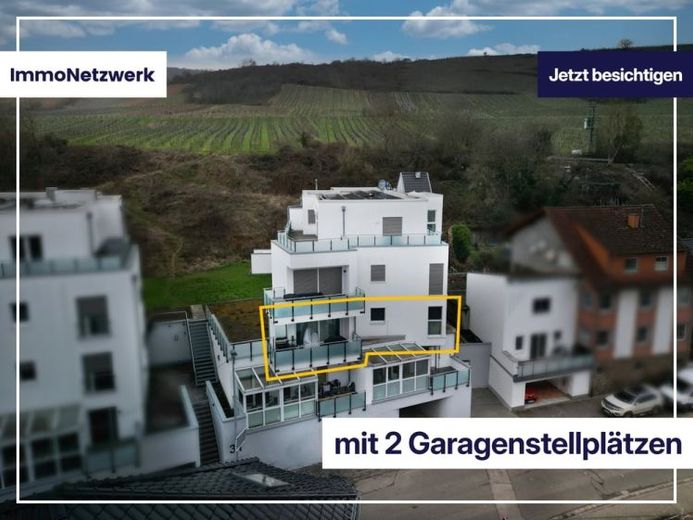 Moderno appartamento di proprietà con ampio balcone e 2 posti auto – Abitare a un livello elevato – Foto 1