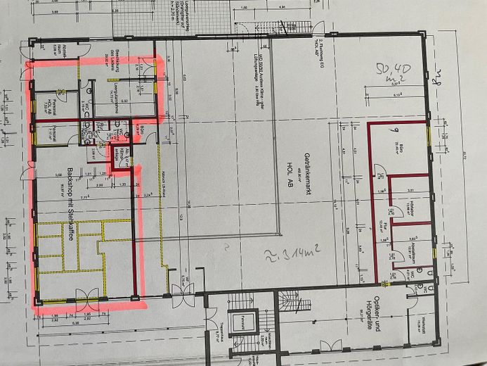 Laden,Büro und Praxis in 21436 Marschacht geeignet auch f. Physiologische Praxis zu vermieten – Grundriss für 188 m² Zusatzfl.
