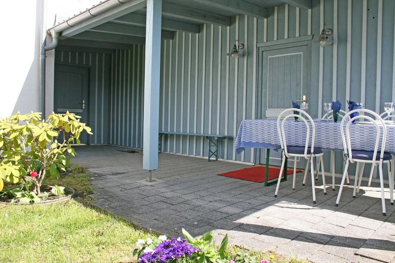 Viel Platz im Freisitz