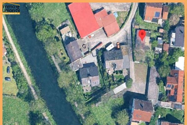 Terreno edificabile + casetta da giardino in una posizione residenziale TOP di Norimberga-Worzeldorf – 2ª fila rispetto all’«Alten Kanal»**