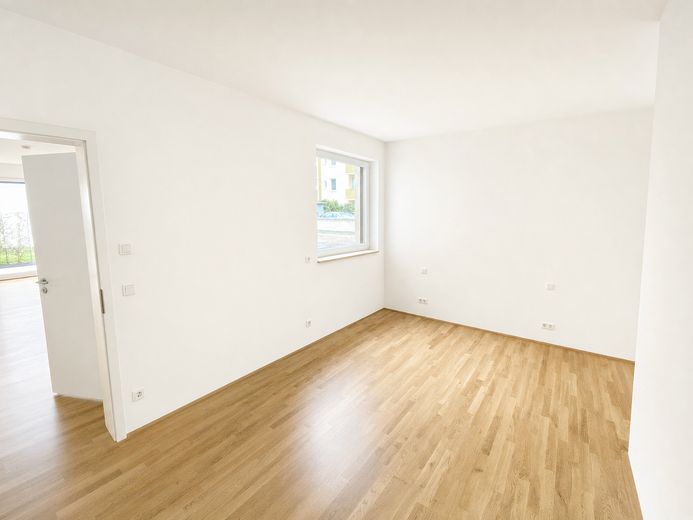 Nürnberg-Seeleinsbühl’de, Gostenhof sınırının hemen yanında teraslı modern 2 odalı daire – Schlafzimmer