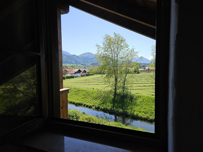 Blick aus Arbeitszimmer
