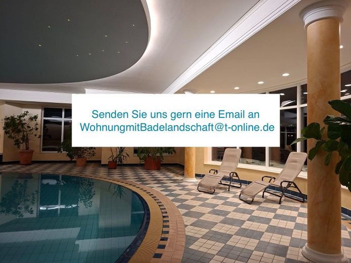 KURPARK-RESIDENZ Appartement en copropriété de 2 pièces, piscine/jacuzzi/sauna inclus dans les charges de copropriété, pompe à chaleur ! 1 place de parking en garage souterrain – Wir freuen uns auf Ihre Email.