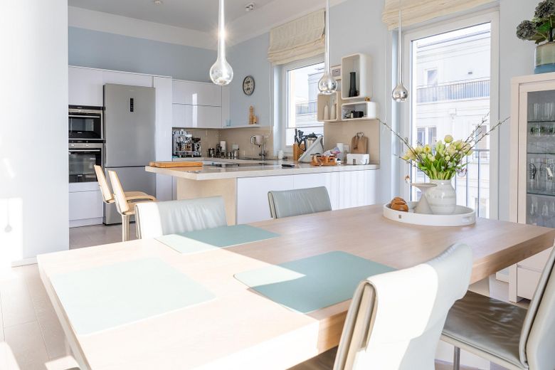 ¡Ubicación, ubicación, ubicación! ¡Apartamento en la Speicherstadt junto al agua! – Küche