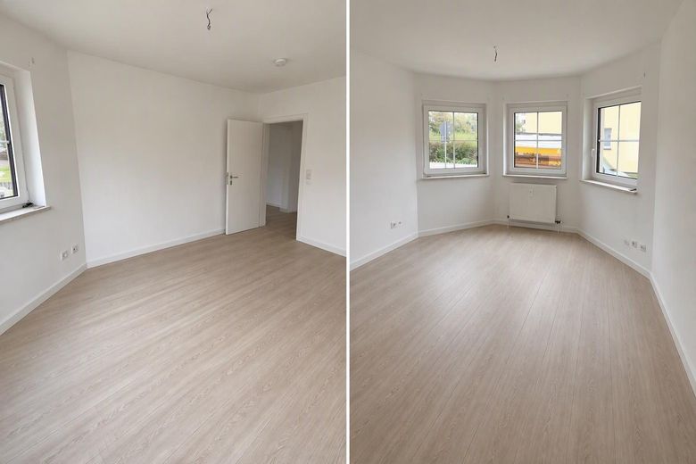 Recent gerenoveerd appartement in Jößnitz met terras – Foto 4
