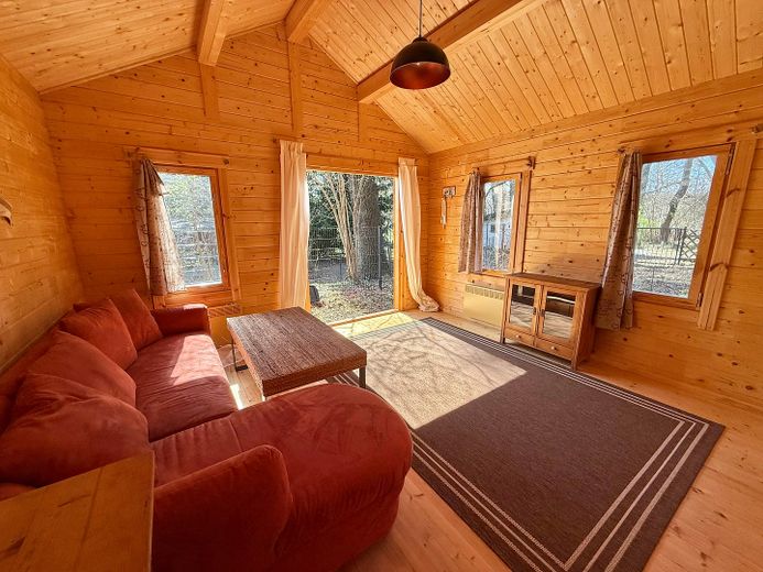 Blockhaus 2 - Wohnzimmer