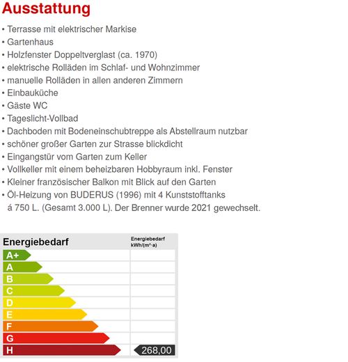 Gemütliches, sehr gepflegtes Endreihenhaus mit großem Garten und Vollkeller in ruhiger Lage! – Bild 10