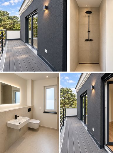 Première location d’un appartement de 3 pièces avec balcon à Potsdam-Drewitz – Photo 2