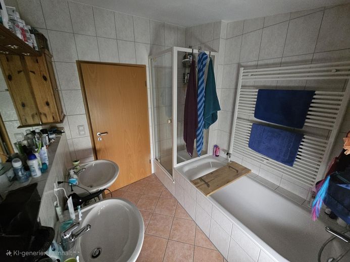 Provisionsfreies Reiheneckhaus in Deizisau: 4 Schlafzimmer, Energie B, sofort frei – Bad mit Dusche und Badewanne