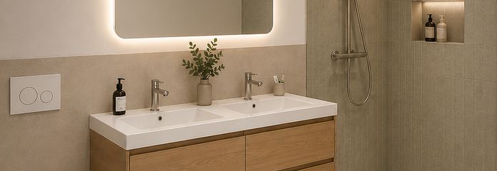 WE 1: Badezimmer Entwurf