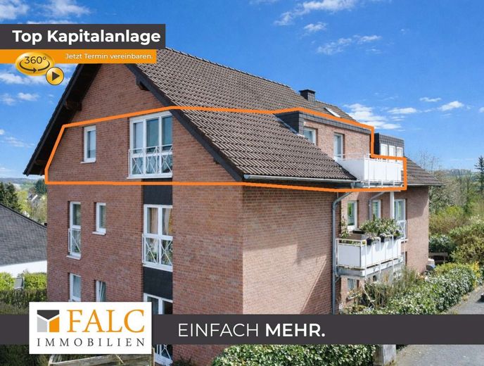 Ein Zuhause mit Weitblick - charmante Dachgeschosswohnung zum Ankommen oder Investieren – Außenansicht
