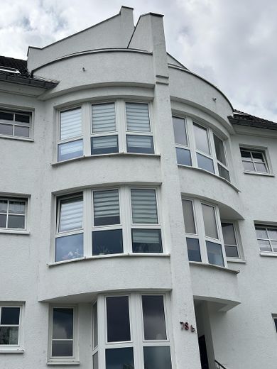 Außenansicht Wohnung links o.