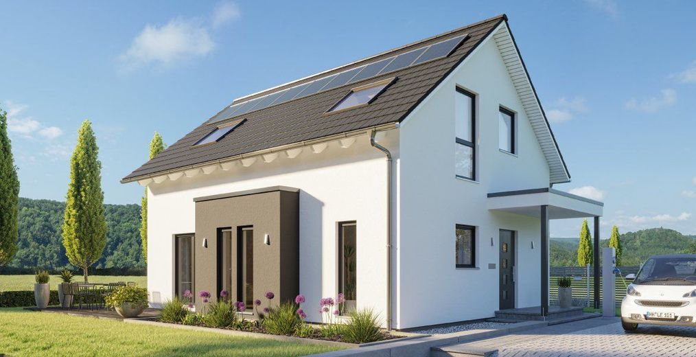 Die perfekte Wohlfühloase - Modernes Einfamilienhaus von Schwabenhaus – Außenansicht