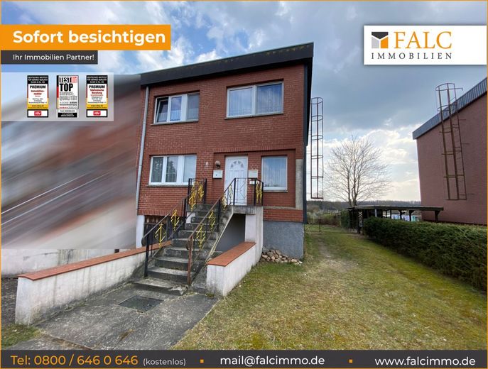 +++ Attraktives Endreihenhaus mit 2 Wohneinheiten in idyllischer Lage +++ – Titelbild