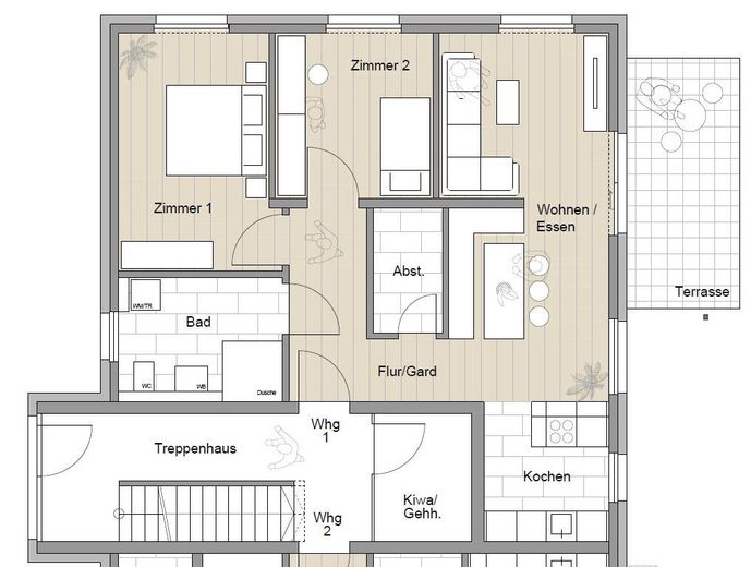 Grundriss Wohnung