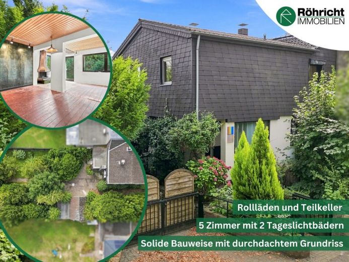 Encantadora casa adosada con garaje y amplio jardín en una tranquila zona residencial de Köln-Höhenhaus – Foto 1