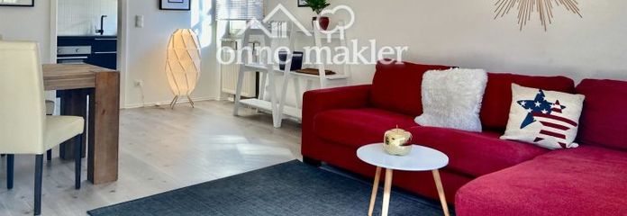 Top möbliert / Fully Furnished: Große 2 Zi-Whg, hell+ruhig, nähe Hbf, Tiefgarage, WLAN